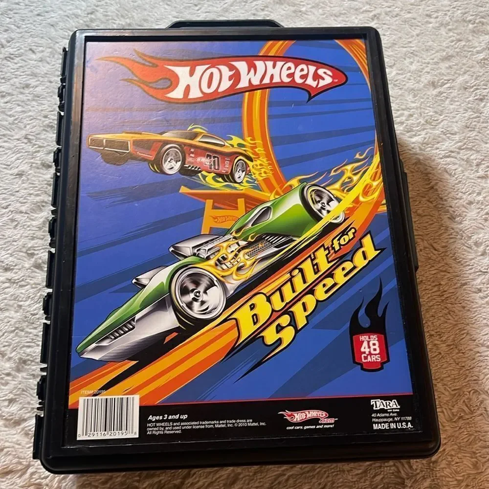 2010 hot wheels car case